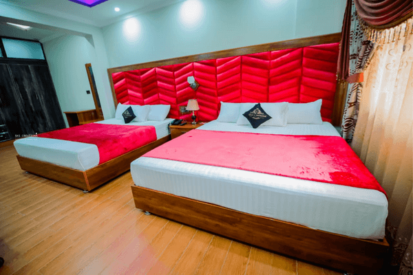executive twin room - khan continental hotel and restaurant in Mansehra
