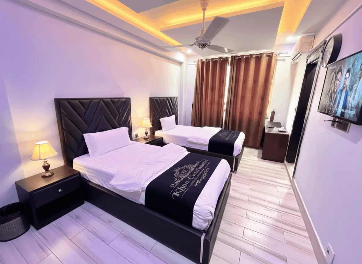 twin single bed with ac